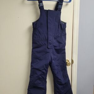 Navy Blue Snow Bib Overalls